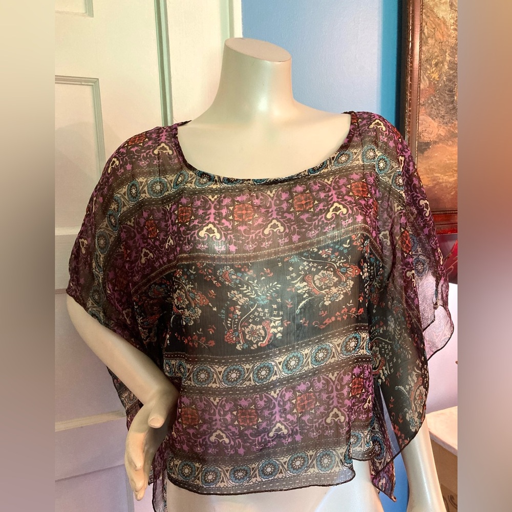 Sheer Boho Band of Gypsies Cover-Up